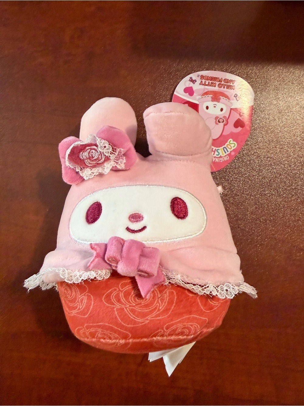 NWT Squishmallows Hello Kitty My Melody Bunny Valentine's Day Plush